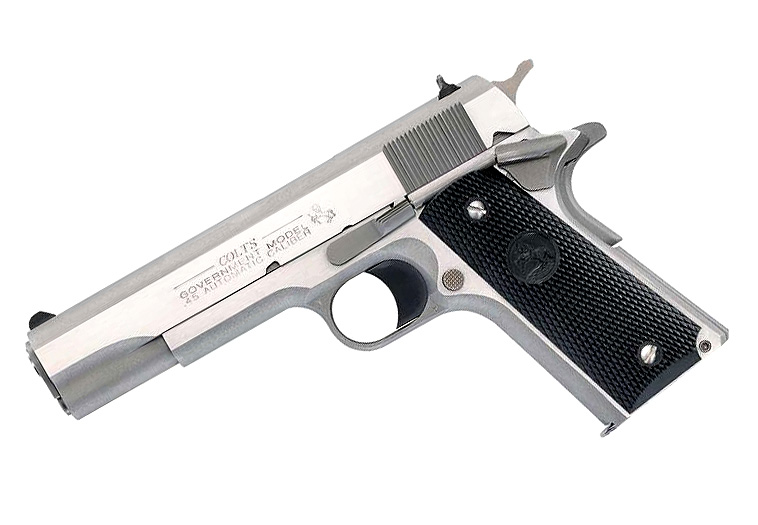 Colt 1991A1 Govt Model, .45ACP, Stainless Steel - Top Gun Supply